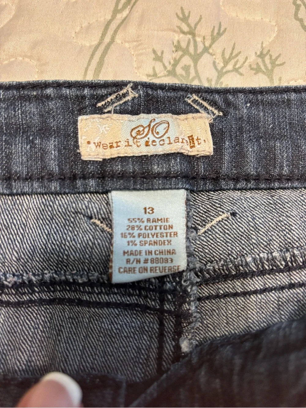 SO Dark Indigo Denim Bermuda Shorts